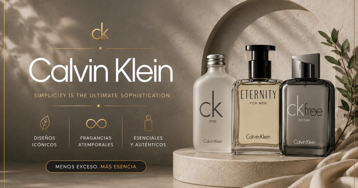 Calvin Klein fragrance house available at Duo Essence