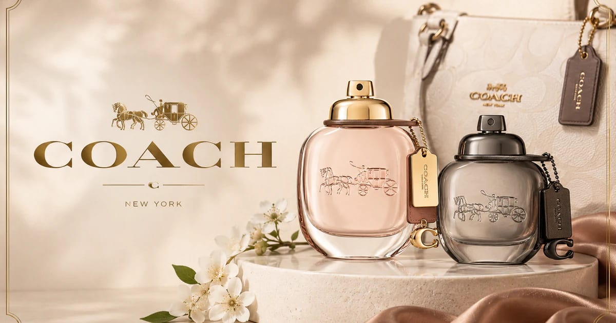 Coach fragrance house available at Duo Essence
