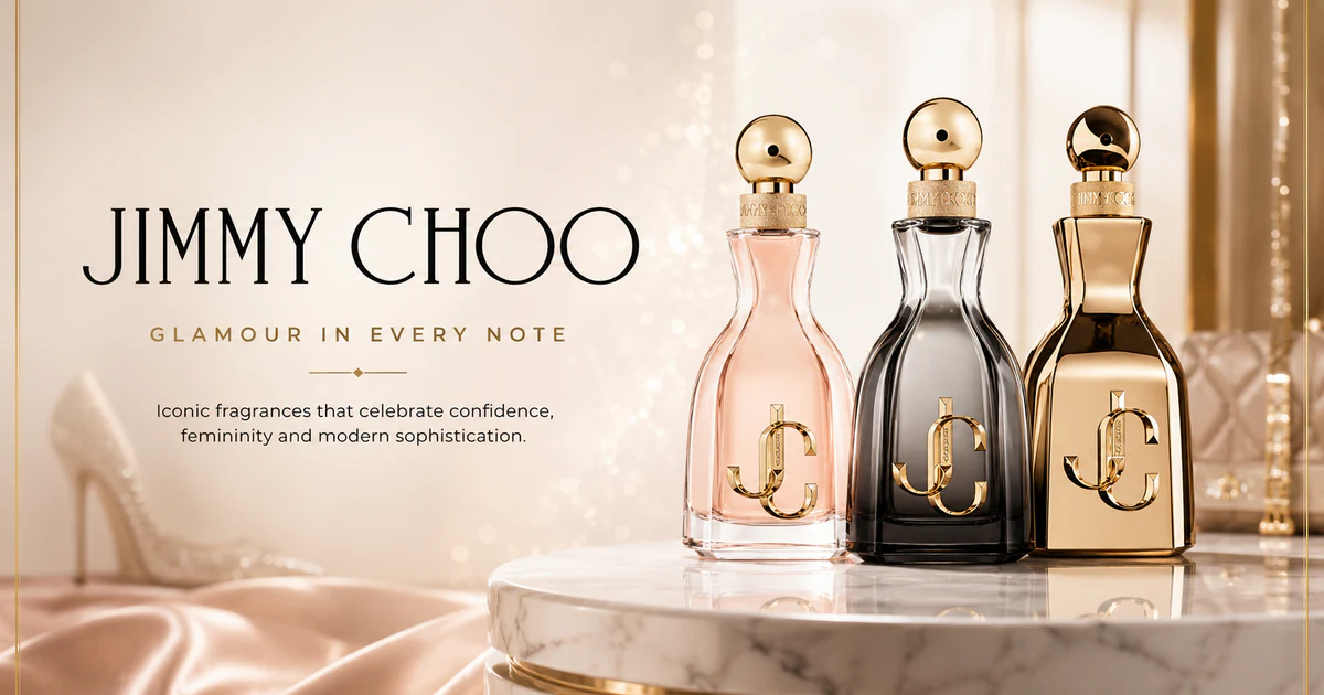 Jimmy Choo fragrance house available at Duo Essence