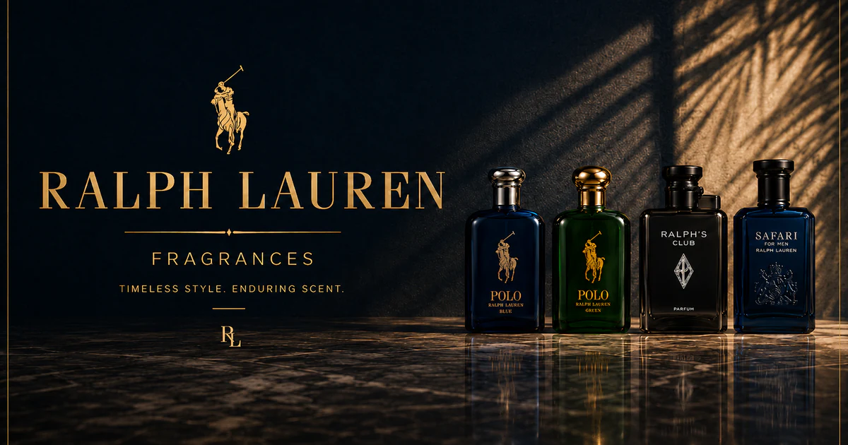 Ralph Lauren fragrance house available at Duo Essence