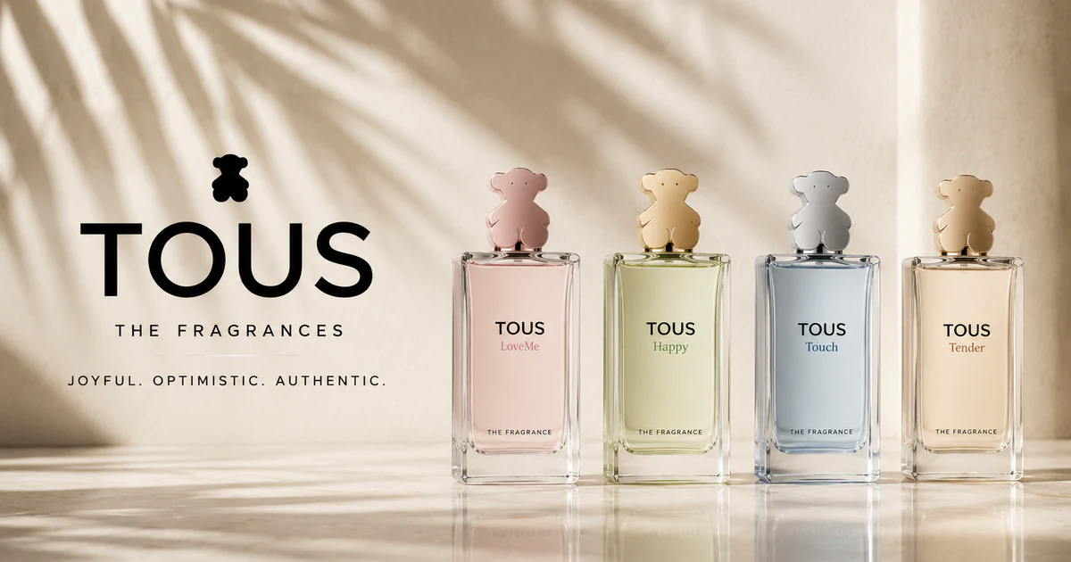 Tous fragrance house available at Duo Essence