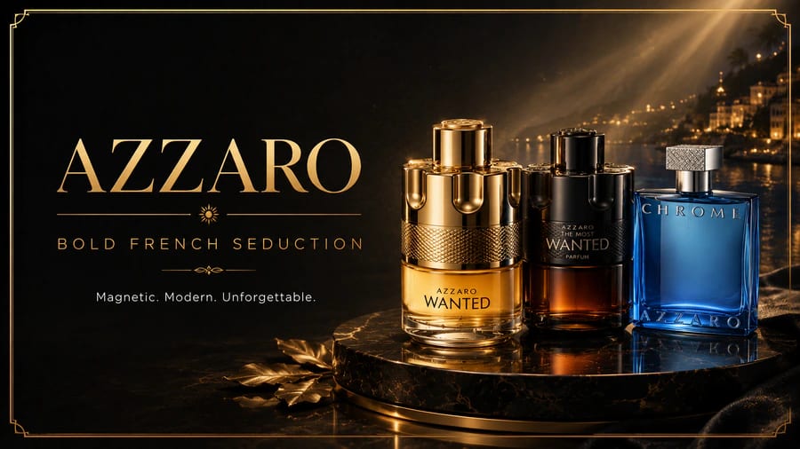 Azzaro fragrance house available at Duo Essence