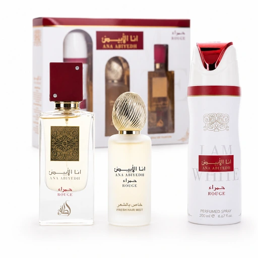 Al Wataniah Ana Abiyedh Rouge Gift Set por Al Wataniah