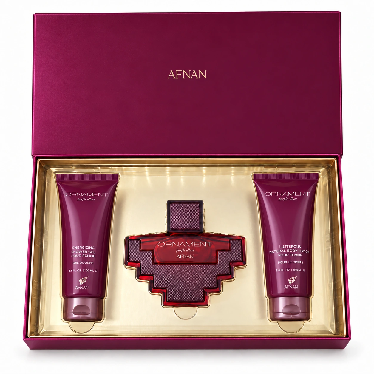 Afnan Ornament Purple Allure Gift Set by Afnan